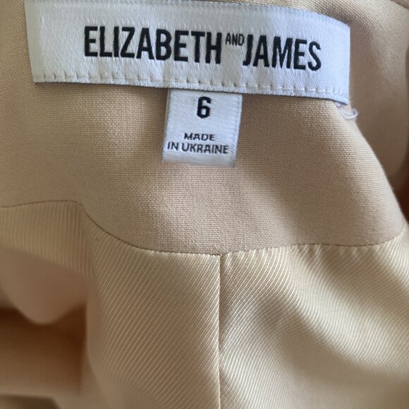 Elizabeth and James Pink Blazer with Ruched Sleeve - Picture 4 of 5